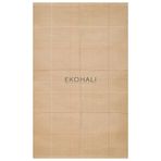 Delhi Koleksiyonu Jüt ve Pamuk İle Dokunan Çift Taraflı Kullanıma Uygun Modern Kilim Multy, 120 x 180