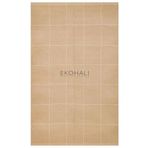 Delhi Koleksiyonu Jüt ve Pamuk İle Dokunan Çift Taraflı Kullanıma Uygun Modern Kilim White, 80 x 300