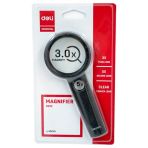 Deli 9092 Siyah 3.0x5.0CX 45 Mm Büyüteç