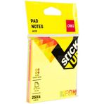 Deli A02602 Neon 76x76 100 Yaprak Yapışkanlı Not Kağıdı