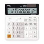 Deli M01010 Smart 12 Hane Beyaz Hesap Makinesi