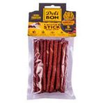 Delibon 20 Adet İnce Deri Burgu Çubuk Barbekü Aromalı İnce Boy Kemik