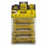 Delibon 4x12 cm Natural Deri Köpek Çiğneti Pres Kemik