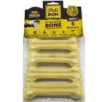 Delibon 4x12 cm S Boy Beyaz Deri Press Köpek Kemik