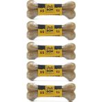 Delibon 5x7 cm Natural Vakumlu Press Kemik Köpek Ödülü