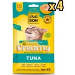 Delibon Creamy Ton Balıklı Kedi Ödül Maması 15 gr 5'li 4 Adet