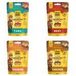 Delibon Cruncy İçi Dolgulu Kedi Ödül Bisküvisi 60 Gr Karışık 4'lü Paket