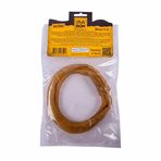 Delibon Deri El İşi Kemik Model Naturel 15 cm Simit