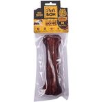Delibon Deri Pres Barbekü Aromalı Kemik Köpek Ödülü Medium 15 cm 1 Adet - Renkli