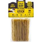 Delibon EKO50MNATURAL 50 Adet Natural Deri Kalın Burgu Çubuk