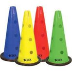 Delikli Antreman Hunisi Orta 40 cm ( 5 Mavi / 5 Yeşil ) 10 Adet - 0 - 3 Yaş - Alaçatı