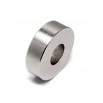 Delikli Neodyum Mıknatıs Yuvarlak D15X5X5 Mm - 10 Adet