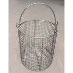 Delikli Sepetler, Enstrüman Tepsisi Mesh Delikli Sepetler Sterilizasyon Tepsisi, 304 Paslanmaz Çelik Dezenfeksiyon Sepeti, 0.3 "Mesh (40x30cm)