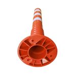 Delinatör 75 Cm Otopark Trafik Delinatörü Yol Şerit Ayırıcı Delinatör 2 Adet ( Sert Plastiktir)