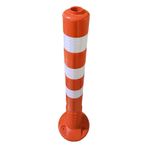 Delinatör Otopark Trafik Delinatörü Yol Şerit Ayırıcı Delinatör 75 Cm İmalatı ( Sert Plastiktir)
