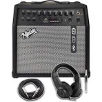 Delixa MGA-50HD Elektro Gitar Amfisi 50 Watt USB Bluetooth Şarjlı 4 Girişli (Kulaklık ve Kablo Dahil)