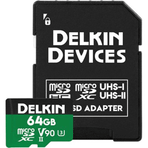 Delkin 64 GB Power UHS-II (V90) Micro SD Hafıza Kartı