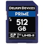 Delkin Devices 512 GB Prime Sdxc Uhs-Ii 280MB/s V60 Hafıza Kartı