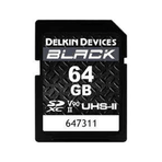 Delkin Devices 64 GB Black UHS-II V90 SDXC Hafıza Kartı