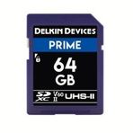 Delkin Devices 64 GB Prime UHS-II SDXC V60 Hafıza Kartı