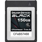 Delkin Devices Black 150 GB CFexpress Type-B Hafıza Kartı