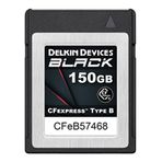 Delkin Devices CFexpress 150 GB Type-B Siyah Hafıza Kartı