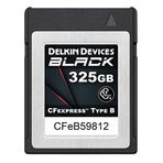 Delkin Devices CFexpress 325 GB Type-B Siyah Hafıza Kartı