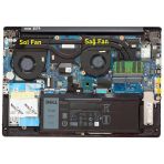 Dell Cn-0Gwmfv Notebook Vga Fanı / Ver.2 (Sol Fan)