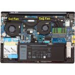 Dell G3 3579 Notebook Fan / Ver.1 (Sağ Fan)