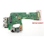 Dell İnspiron N5110 Dn15 Tı Io Board 48.4If20.021 Laptop Ses Usb Ethernet Wlan Wifi Kartı / Beyaz
