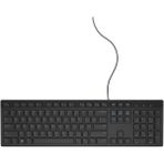 Dell Kablolu Q-Tr Klavye KB216 (580-ADHQ) Ev - Ofis Kullanımı İçin Siyah Standart Tuşlar - Renkli