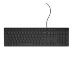 Dell KB216-BK-INT Siyah USB Kablolu İngilizce Multimedya Klavye