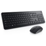 Dell KM3322W Kablosuz Siyah Türkçe Klavye Mouse Set