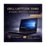Dell Latitude 5580 i5-6300U 8GB DDR4 256GB SSD 15.6” FHD Laptop - 256 GB - 8 GB