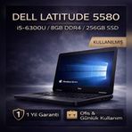 Dell Latitude 5580 İ5-6300U 8Gb Ddr4 256Gb Ssd 15.6” Fhd Laptop