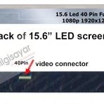 Dell Latitude E6530 15.6 İnç Uyumlu Notebook Lcd Ekran