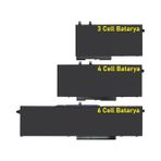 Dell Latitude P80F004 Notebook Bataryası Laptop Pil