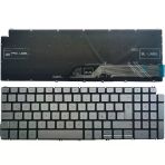 Dell Nsk-Qf0bc, Nsk-Qf1bw Notebook Klavyesi Silver, Gri Tr