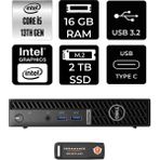 Dell Optiplex 7010MFF i5 13500T Mini PC 16GB RAM 2TB SSD FreeDOS + Per4 USB N002O7010MFFP314