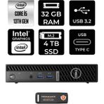 Dell Optiplex 7010MFF i5 13500T Mini PC 32GB RAM 4TB SSD FreeDOS + Per4 USB N002O7010MFFP330