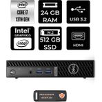 Dell Optiplex 7010MFF Intel Core I7 13700T 24GB 512GB SSD Fdos N018O7010MFF Mini Pc & Per4 USB Bellek N018O7010MFFP322