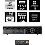 Dell Optiplex 7010MFF Intel Core I7 13700T 48GB 2tb SSD W11P N018O7010MFF Mini Pc & Per4 USB Bellek N018O7010MFFP444