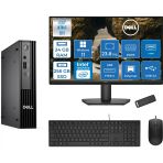 Dell Pc Pro Mıcro Qcm1250 Intel® Ultra 5 235T 24Gb Ddr5 256Gb Ssd Intel® Graphicsdell 23.8 Fhd Mon. Wın11home Mini Masaüstü Bilgisayar Bto10623h06+Zettausbbellek