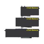 Dell Precision M3541 BERLİN Notebook Bataryası Laptop Pil