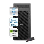 Dell Pro Max Tower T2 Intel Core Ultra 7 265 5.3 Ghz 192GB Ddr5 512GB SSD Windows 11 Pro Nvidia Rtx A2000 Ada 16GB Gddr7 Iş Istasyonu FCT22502652000P37 + Zetta Flash Bellek