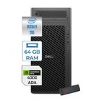 Dell Pro Max Tower T2 Intel Core Ultra 9 285 5.6 Ghz 64GB Ddr5 6tb SSD Windows 11 Pro Nvidia Rtx A4000 Ada 20GB Gddr7 Iş Istasyonu FCT22502854000P17 + Zetta Flash Bellek