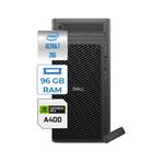 Dell Pro Max Tower T2 Ultra 7 265 96GB Ddr5 1tb SSD 4GB/A400 Windows 11 Pro 360W Masaüstü Iş Istasyonu FCT2250A400P26 + Zettausb