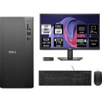 Dell Tower ECT1250 i7 14700 Masaüstü Bilgisayar 48GB RAM 2TB SSD 27" FHD FreeDOS + Per4 USB RPLSR007UP911 - Siyah - 27 inç
