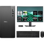 Dell Tower ECT1250 i7 14700 RTX 3050 Masaüstü Bilgisayar 96GB RAM 1TB SSD 23.8" FHD FreeDOS + Per4 USB RPLSR007UP798 - Siyah - 24 inç