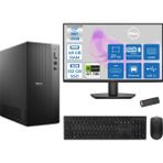 Dell Tower Essential QVT1260 Intel® Core™ İ7-14700 48GB Ddr5 512GB SSD 4GB/GT730 Freedos +27" Fhd Monitör Tower Masaüstü Bilgisayar 27BTO01400725F17+ZETTAUSBBELLEK - 27 inç